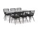 Intenso Asti/Sora 220 cm Gartenmöbel-Set 7-teilig