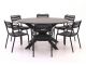 Forza Vico/Fidenza ø149cm dining tuinset 7-delig stapelbaar