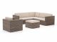 ROUGH-C Ecklounge-Set 5-teilig 6-Sitzer