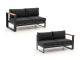 Bellagio Sorani Lounge Element linker Arm + rechter Arm 154 cm