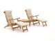 Sunyard Country/Wales 60 cm Deckchair-Set 3-teilig