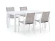 Bernstein Amberg/Menzano 160 cm Gartenmöbel-Set 5-teilig