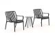 Forza Cali/Bovezzo ø 40 cm Balkon-Set 3-teilig stapelbar