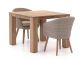 Intenso Tropea/ROUGH-X 100 cm Gartenmöbel-Set 3-teilig