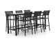 Bellagio Roma/Trecenta 225 cm Gartenbar-Set 7-teilig