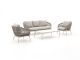 Bellagio Cupello Sessel-Sofa Lounge-Set 4-teilig