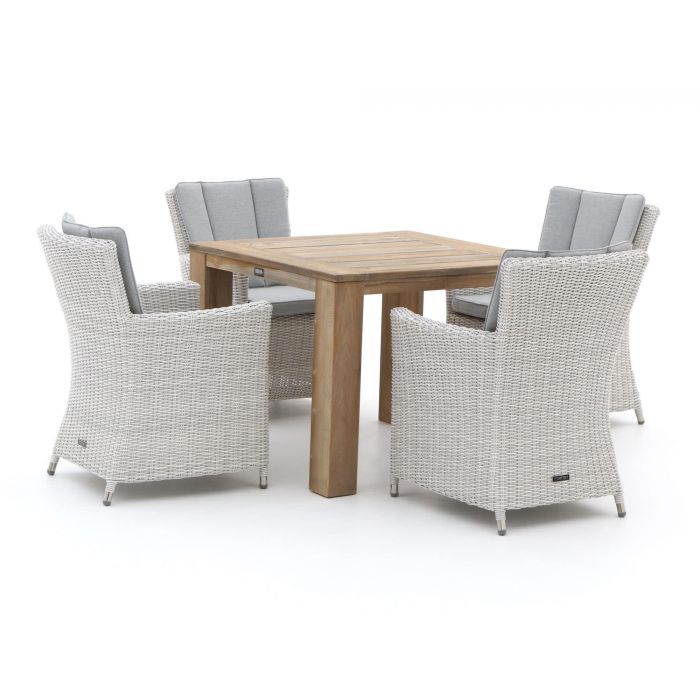 Intenso Adriano/ROUGHX 100 cm GartenmöbelSet 5teilig Iceland (inkl