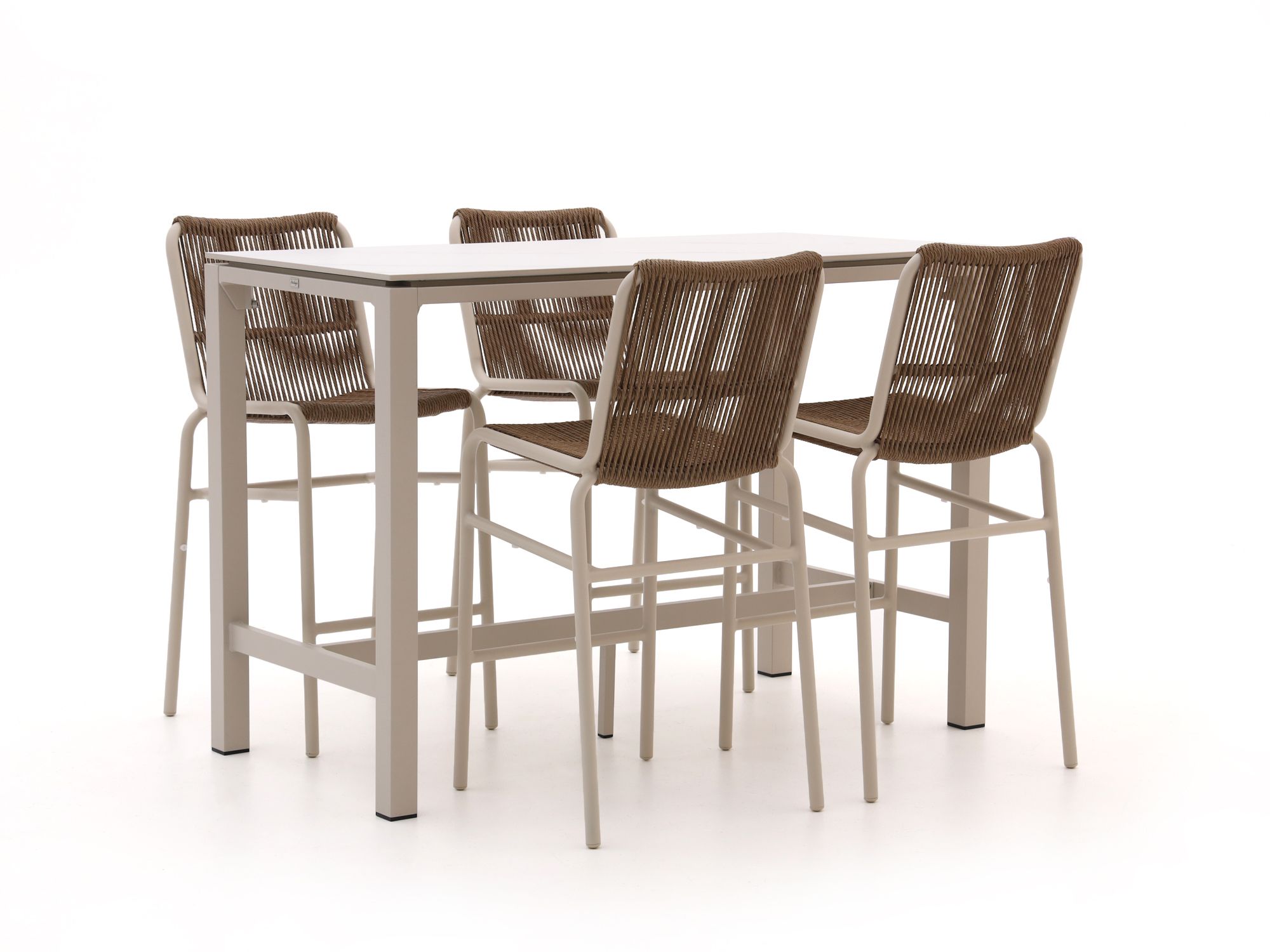 Manifesto Mussa/ROUGH-X 135 cm Gartenbar-Set 5-teilig stapelbar