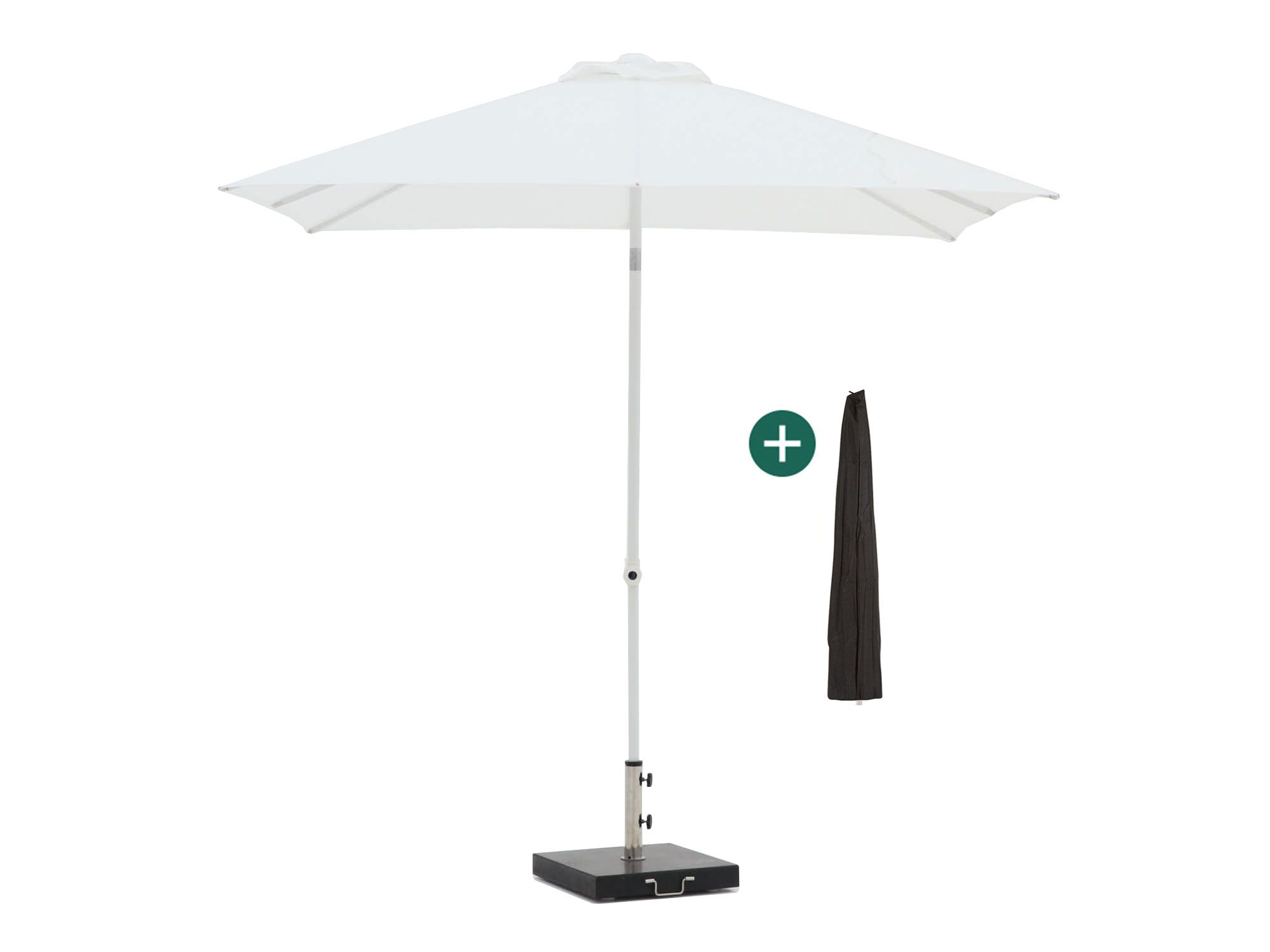 Shadowline Push-Up Sonnenschirm 240×240 cm