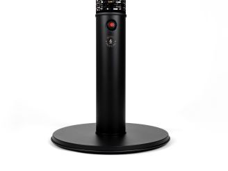 Monti HeatLine Vibe Bartisch mit Heizstrahler 1500 W ø 60 cm (h: 110 cm) - Schwarz