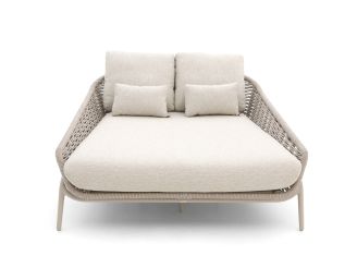 SUNS Casto Daybed - Taupe - Beige - Braun - Rope (Seil)