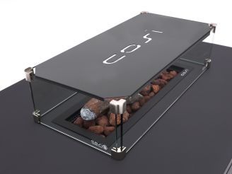 Cosi Abdeckung für Straight Glas-Set - Black