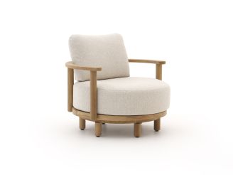 Zavelli Soffice Sessel-Sofa Lounge-Set 5-teilig drehbar 5-Sitzer