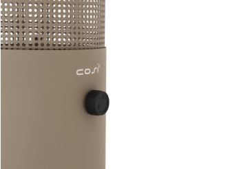 Cosiscoop Dot Tischkamin ø 16 cm (h: 27 cm) - Sandy Beige
