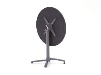 Bellagio Canzo Gartentisch klappbar ø 80 cm (h: 73 cm) - Kunststoff