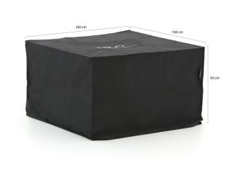 Cosi Schutzhülle Lounge Feuertisch 100x100 cm - Black