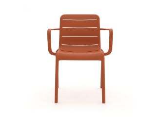 Forza Narni/Fidenza 160 cm Gartenmöbel-Set 5-teilig stapelbar