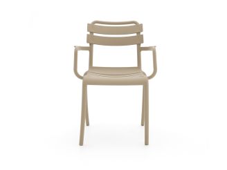 Forza Vico/Liverpool 145 cm Gartenmöbel-Set 5-teilig stapelbar