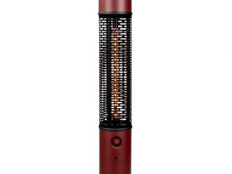 Monti HeatLine Vibe Bartisch mit Heizstrahler 1500 W ø 60 cm (h: 110 cm) - Rot
