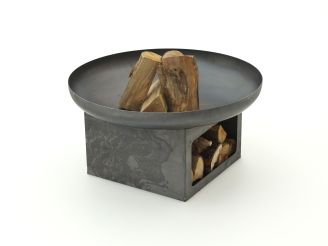RedFire Juva Feuerschale ø 80 cm - Industrial Grey