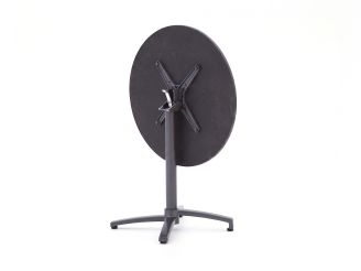 Bellagio Canzo Gartentisch klappbar ø 80 cm (h: 73 cm) - Kunststoff