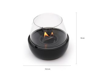 Tenderflame Tulip 18 Tischkamin ø 19,3 cm (h:18 cm) - Black