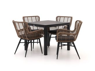 Intenso Asti/La Fonte 90 cm Gartenmöbel-Set 5-teilig