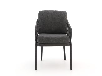 Tierra Outdoor Natal Gartenstuhl - Grau - Anthrazit - Polyrattan