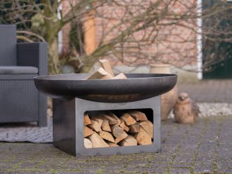 RedFire Juva Feuerschale ø 80 cm - Industrial Grey
