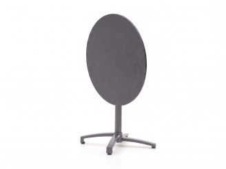 Bellagio Canzo Gartentisch klappbar ø 80 cm (h: 73 cm) - Kunststoff