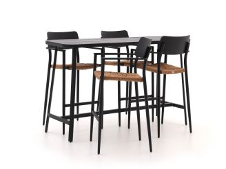 Bellagio Cino 175 cm Gartenbar-Set 5-Teilig Stapelbar