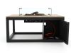 ROUGH-C/Cosiraw Ecklounge-Set mit Feuertisch 4-teilig