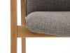 SUNS Florine Gartenstuhl stapelbar - Grau - Anthrazit - Outdoor Textil