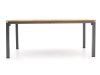Bellagio Lugo/Linosa 180 cm Gartenmöbel-Set 5-teilig verstellbar