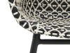 Hartman Delphine Gartenstuhl - Schwarz - Polyrattan