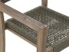 ROUGH Batang Rope Gartenstuhl stapelbar - Grau - Anthrazit - Rope (Seil)