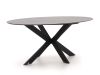 Bellagio Rumo/Furato Ellips 200 cm Gartenmöbel-Set 7-teilig stapelbar
