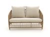 Manifesto Ortello/ROUGH-K Sessel-Sofa-Lounge-Set 4-teilig 4-Sitzer