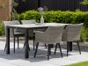 Manifesto Matese Gartenstuhl - Grau - Anthrazit - Polyrattan