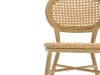 Forza Idrea Gartenstuhl stapelbar - Taupe - Beige - Braun - Polyrattan