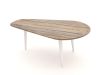 Manifesto Ortello/ROUGH-K Sessel-Sofa-Lounge-Set 4-teilig 5-Sitzer