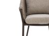SUNS Nappa Gartenstuhl - Taupe - Beige - Braun - Rope (Seil)