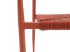 Manifesto Cavone Gartenstuhl stapelbar - Orange - Rope (Seil)