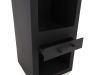 RedFire Jersey XXL Kamin 45x45x186 cm - Schwarz