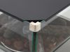 Cosi Coverplate Glas Set Size M - Black