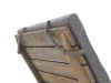 ROUGH-X Gartenliege - Grau - Anthrazit, Old Teak Greywash - Teakholz