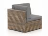 ROUGH-C/Cosiraw Ecklounge-Set mit Feuertisch 4-teilig