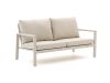 Manifesto Alzano/Cosiraw Sessel-Sofa-Lounge-Set mit Feuertisch 4-teilig