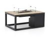 ROUGH-C/Cosiraw Ecklounge-Set mit Feuertisch 4-teilig