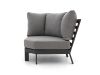 Tierra Outdoor Musone Ecklounge-Set 4-teilig 5-Sitzer
